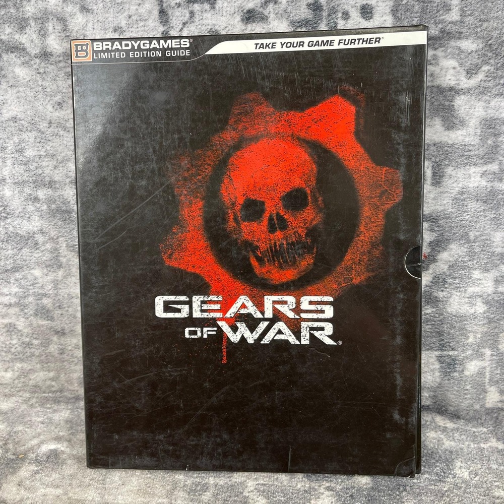 Gears of War Limited‎ Edition BradyGames Strategy Guide Xbox 360 Retro
